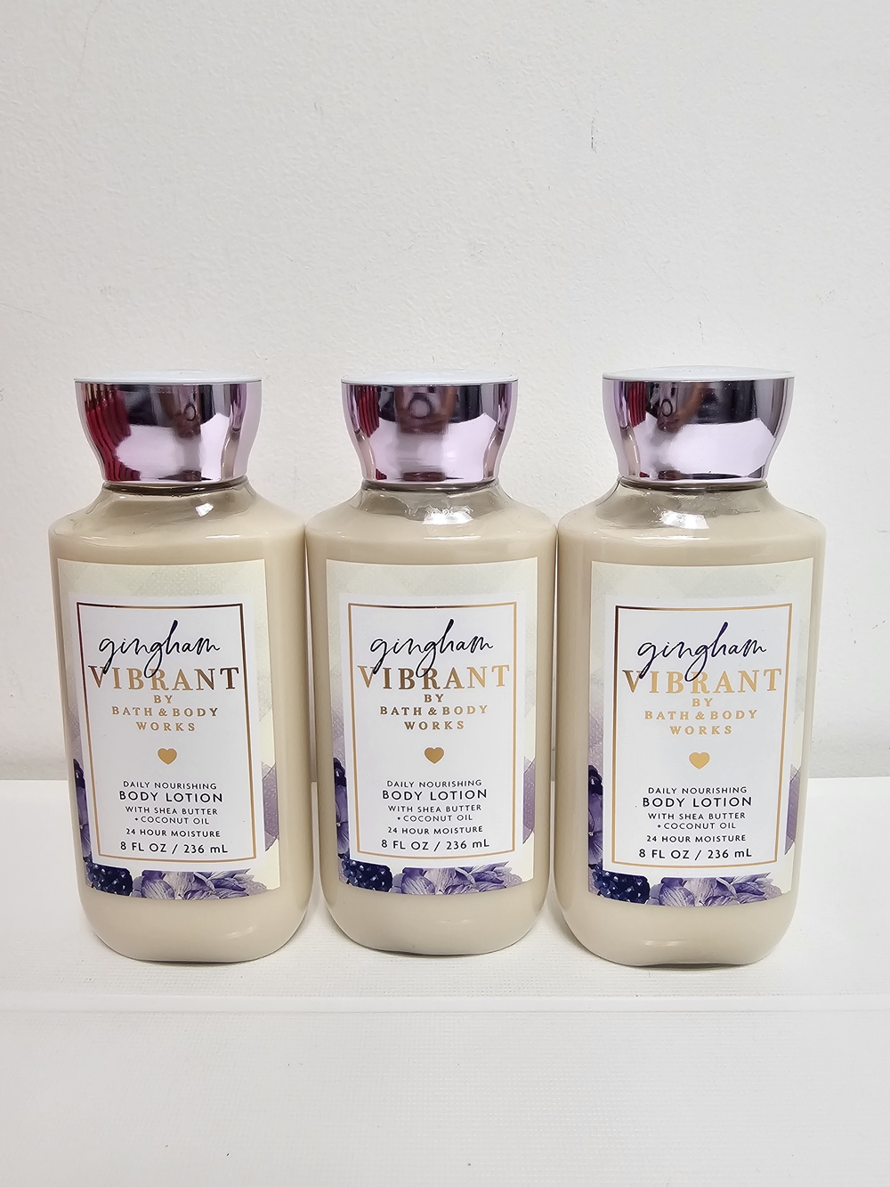 Bath & Body Works Gingham Vibrant Body Lotion - 3x